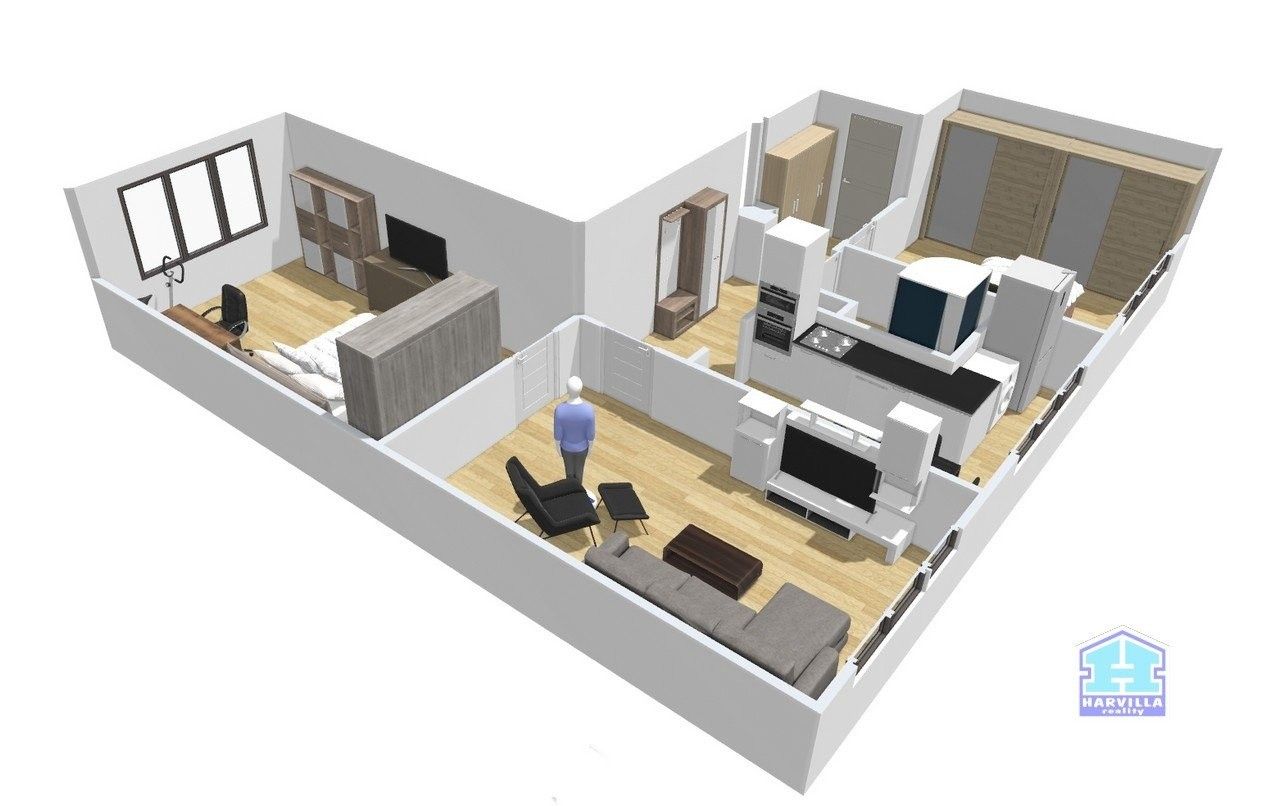 3+1, Ke Špitálskému lesu 986, Plzeň Doubravka, 70 m² - 2