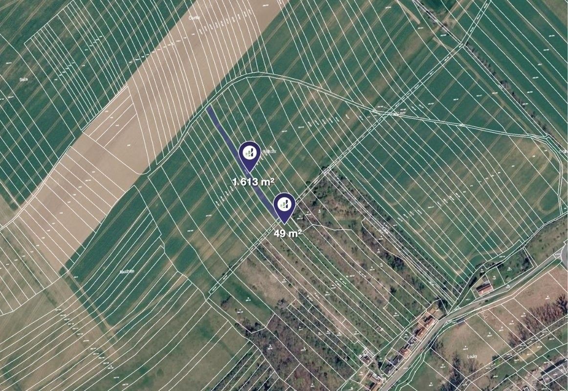 Zemědělské pozemky, Kroměříž, 3 349 m² - 1
