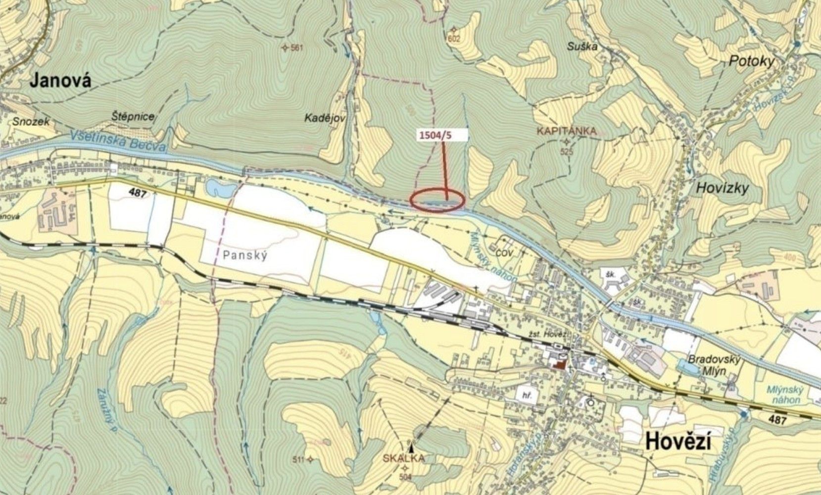 Lesy, Hovězí, okres Vsetín, Zlínský kraj