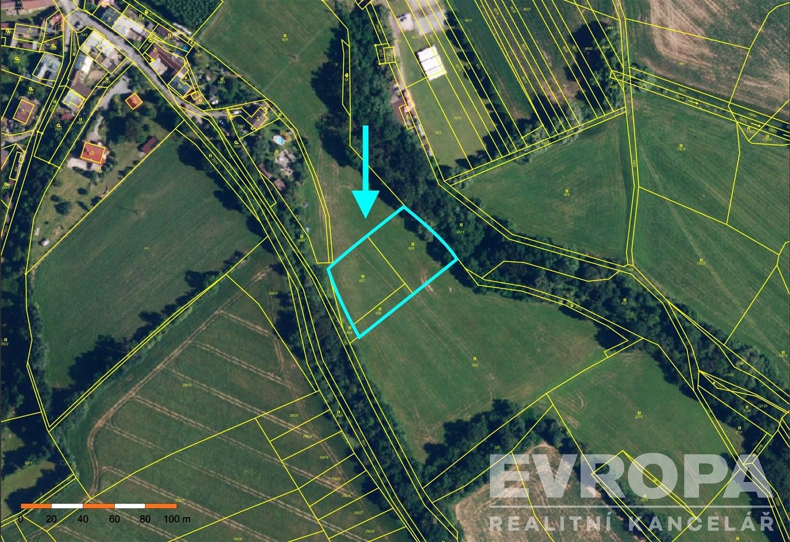 Pozemek pro bydlení, 3 582 m²