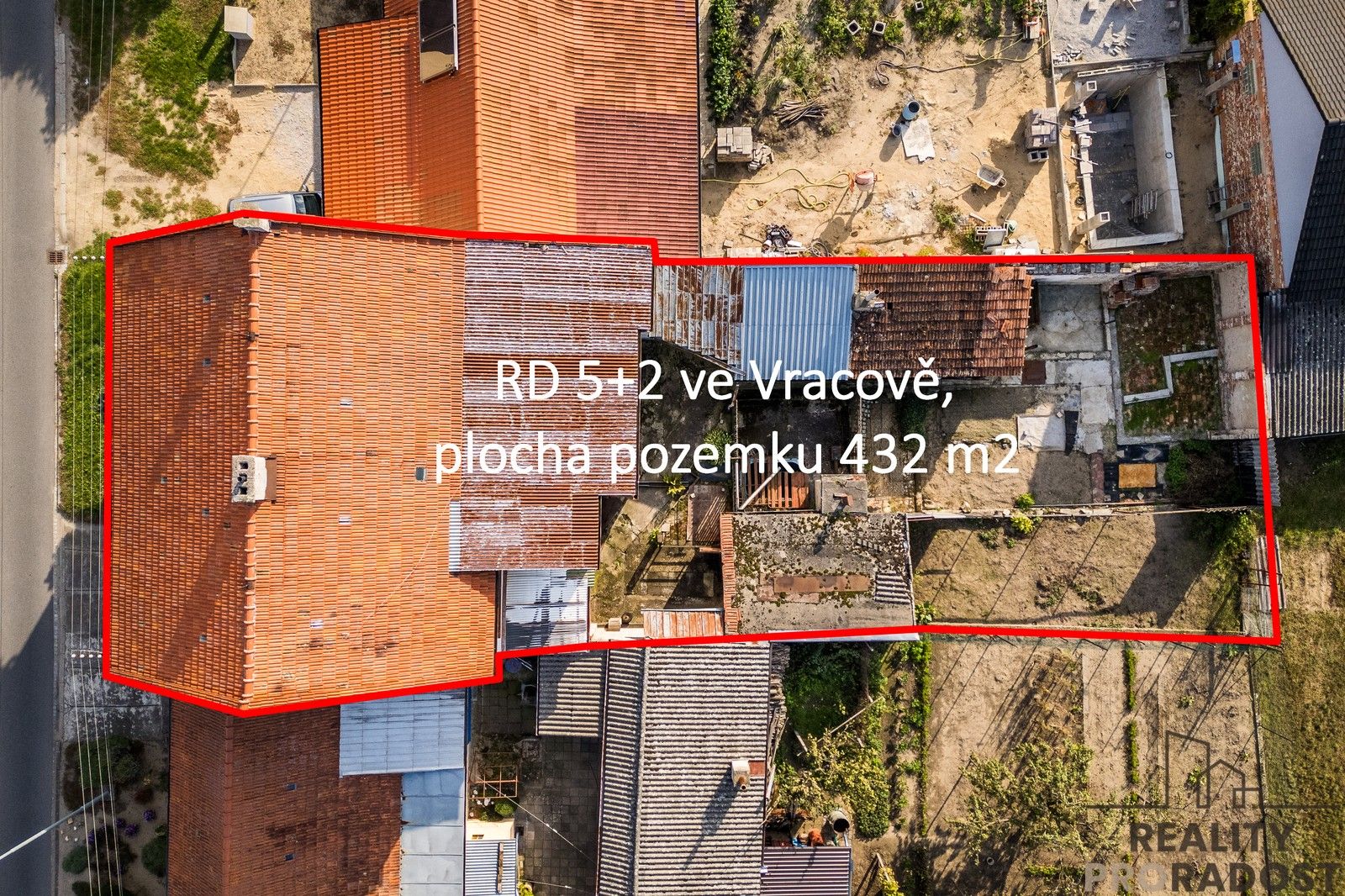 Prodej rodinný dům - Drahy, Vracov, 420 m²