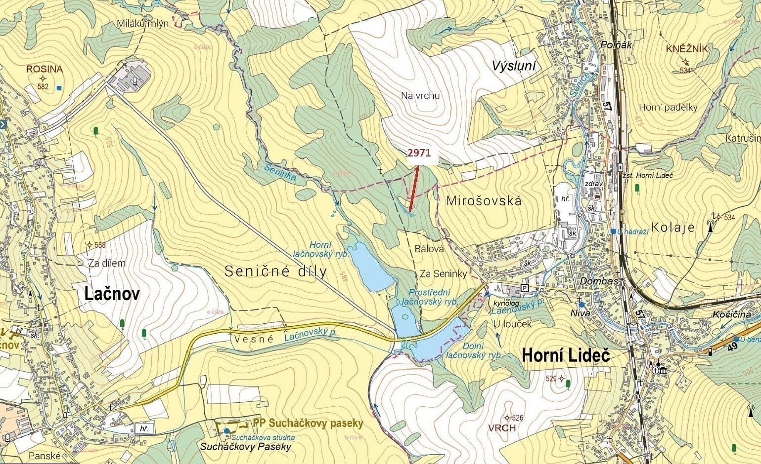 Lesy, Lidečko - 1