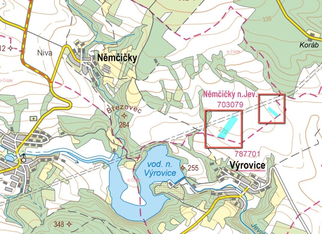 Pozemky pro bydlení, Jevišovice, 671 53