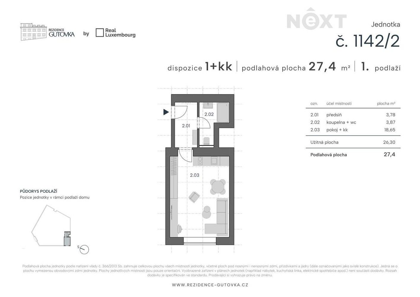1+kk, Praha - Strašnice, okres Praha 10, Hlavní město Praha, 26 m² - 2