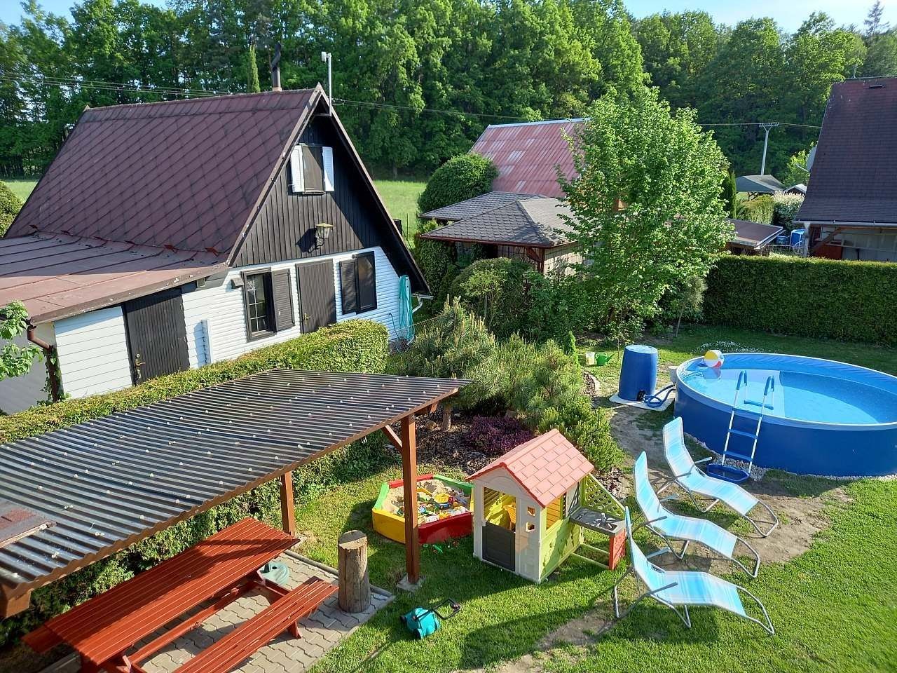 Chaty, Roudná - Roudná nad Lužnicí, Jihočeský kraj - 2