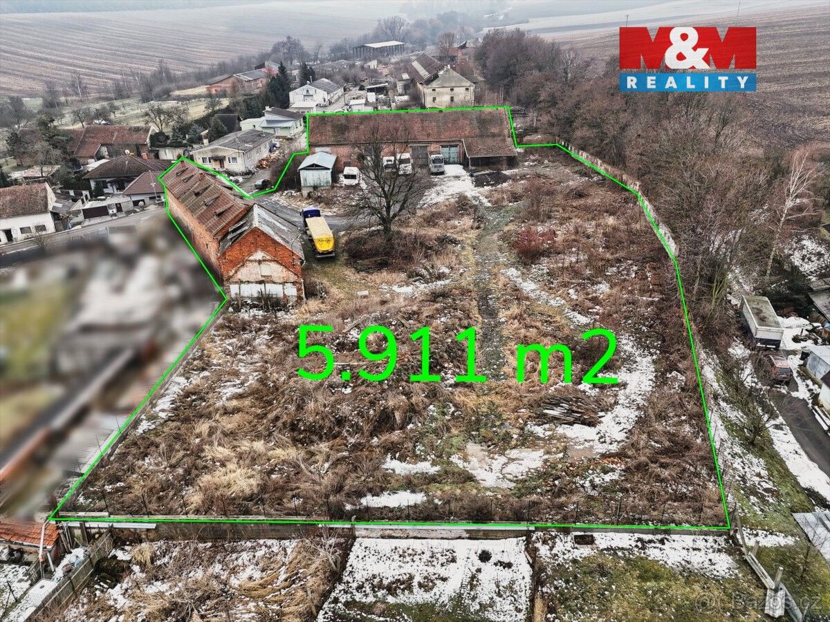 Stavební pozemek, Ivanovice na Hané – pohled 2