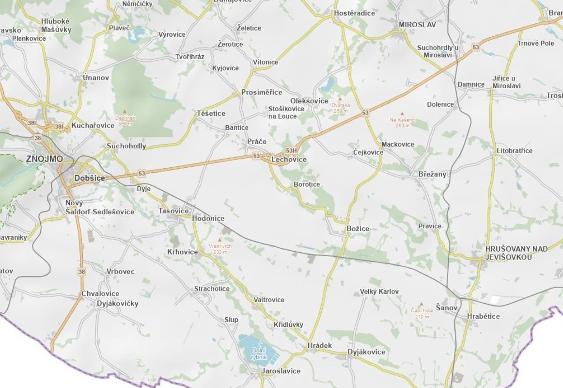 Pozemek · 1 980 m² · Božice - 3