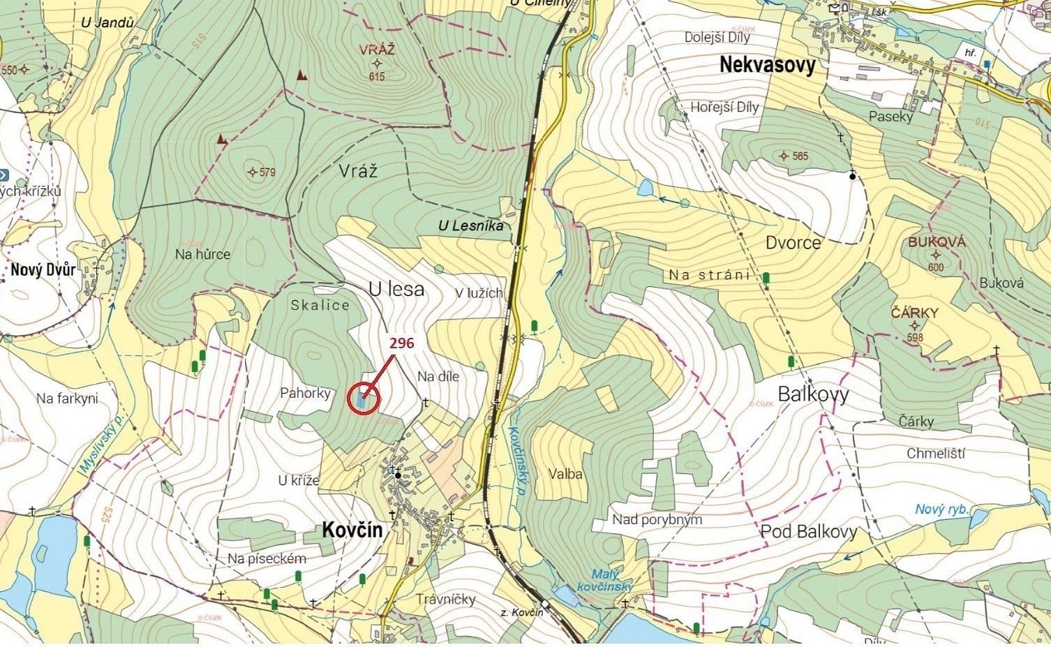 Les, 1 626 m²