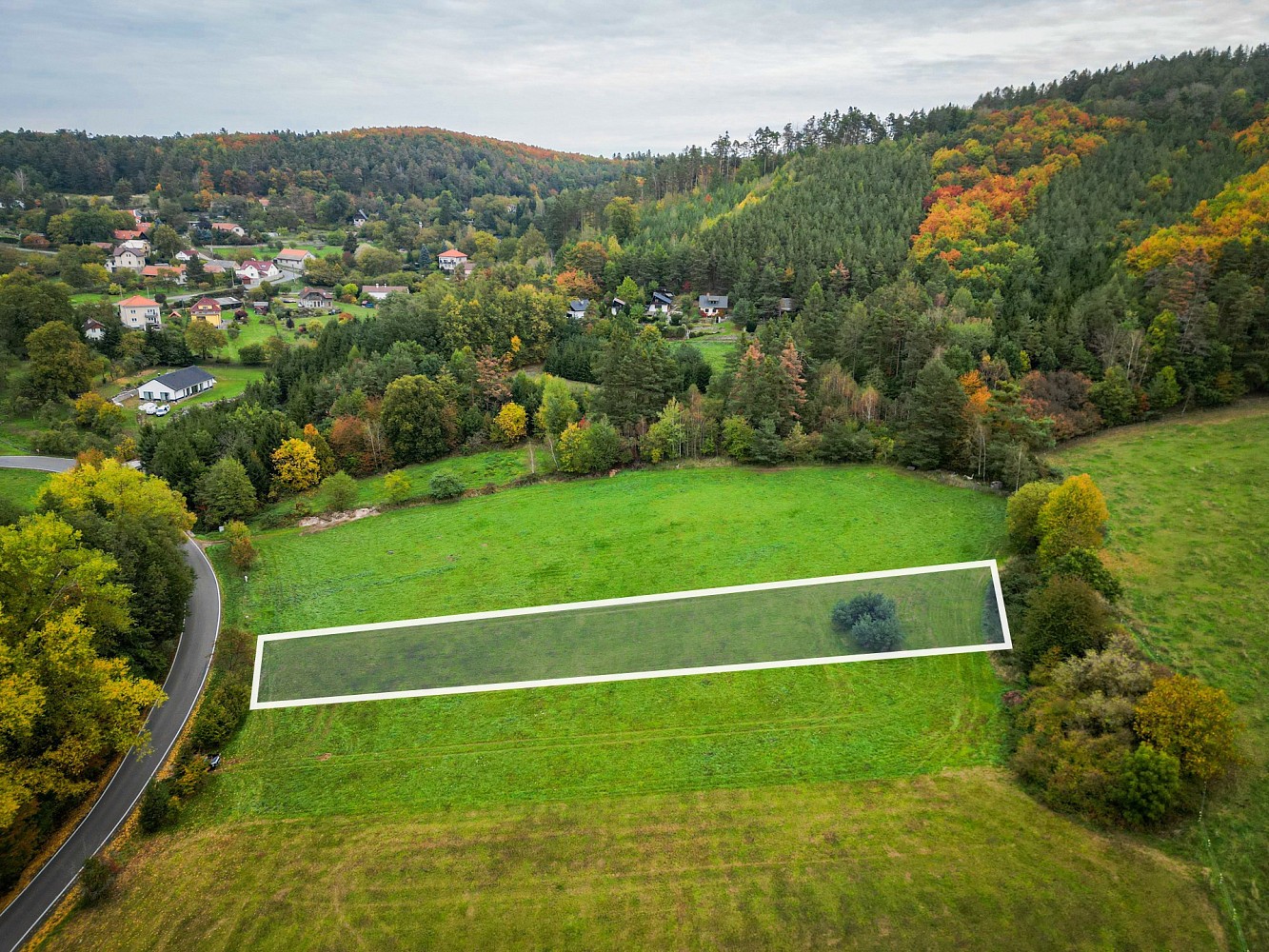 Prodej pozemek pro bydlení - Vysoký Újezd, okres Benešov - 2