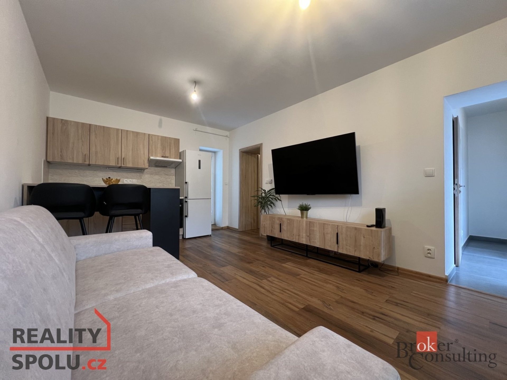 Byt 1+kk, 33 m²
