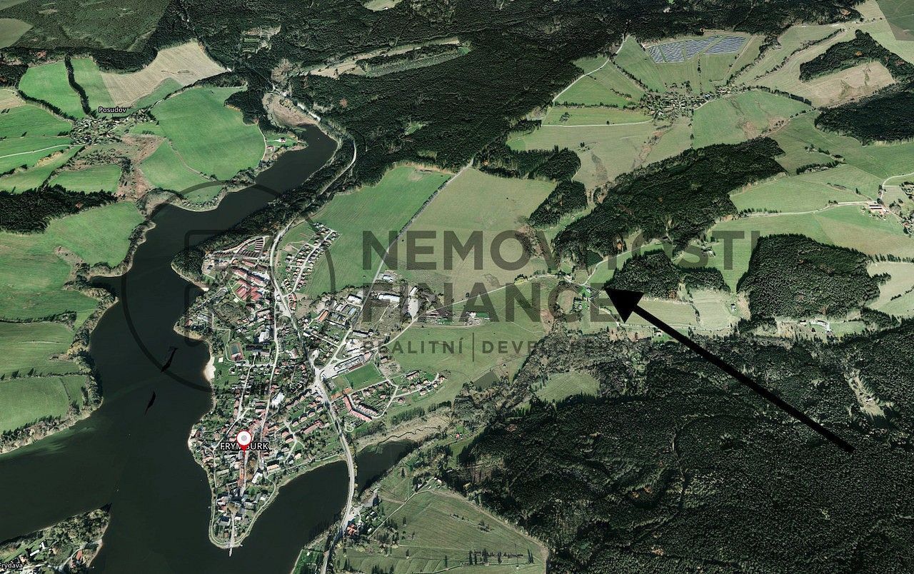 Komerční pozemky, Frymburk, okres Český Krumlov, Jihočeský kraj - 1
