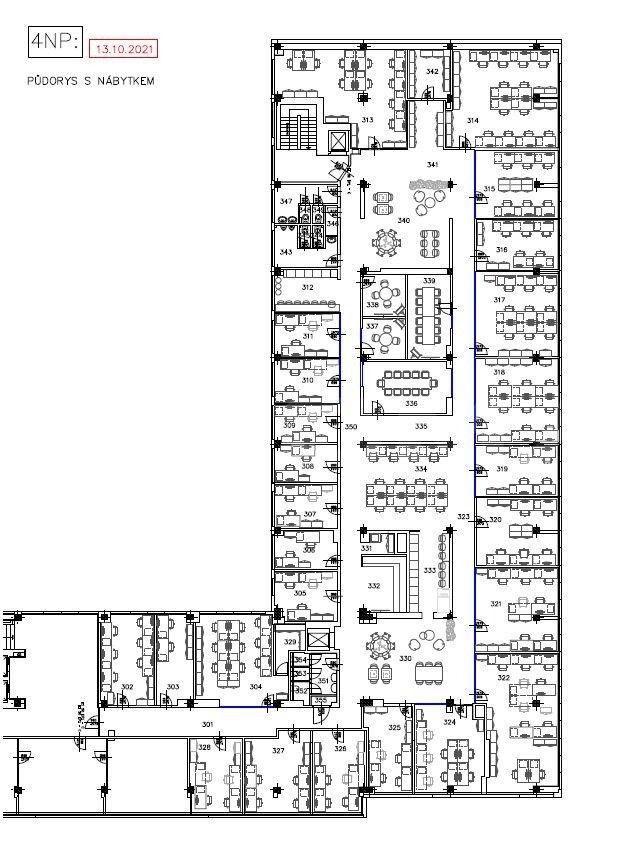 Kancelář · 658 m² · Na Pankráci, Praha - 3