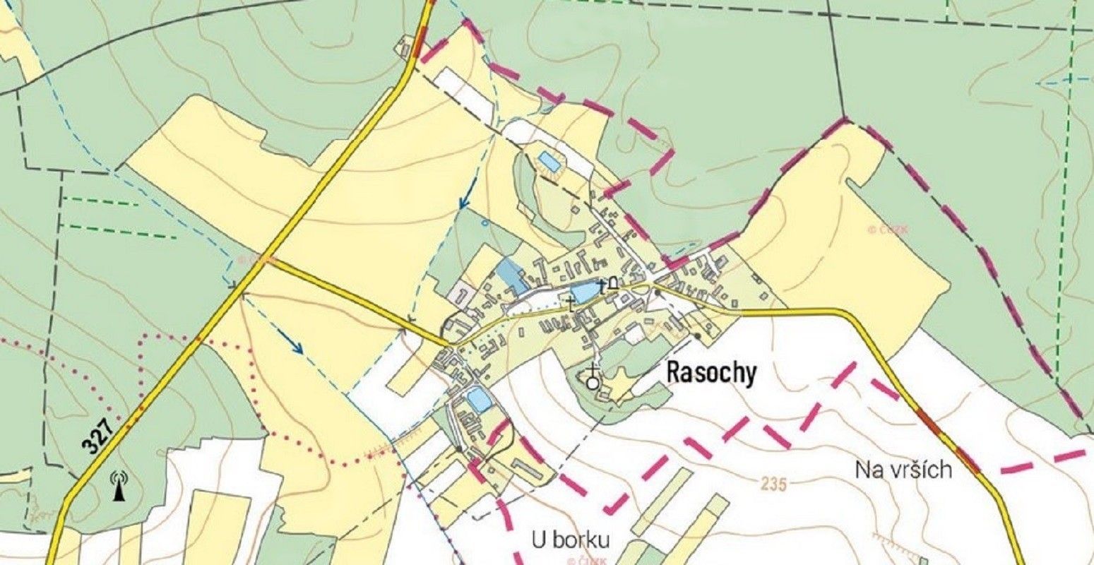 Prodej pozemek - Rasochy, Uhlířská Lhota, 2 961 m²