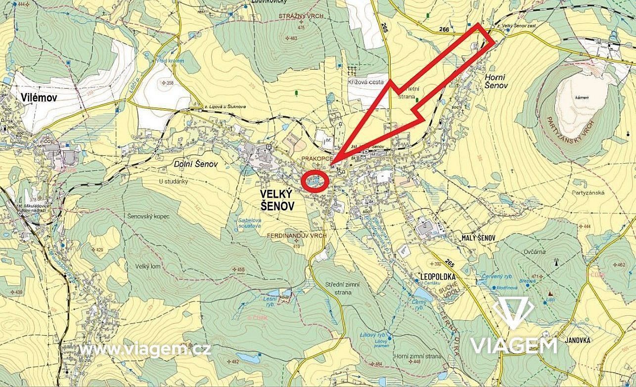 Pozemek pro bydlení · Velký Šenov, okres Děčín, Ústecký kraj - 3