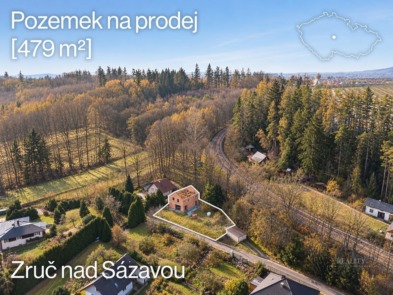 Pozemek pro bydlení, 479 m²