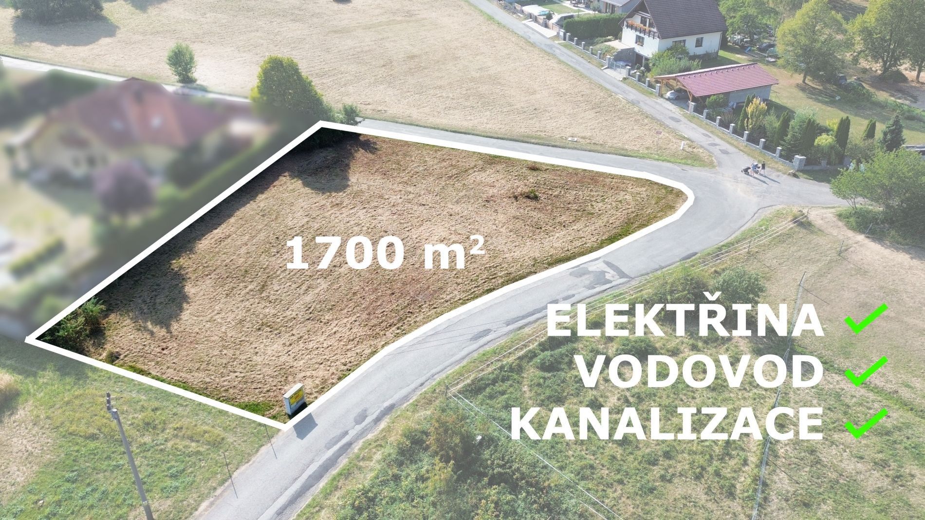 Pozemky pro bydlení, Žežice, Příbram, 1 700 m²