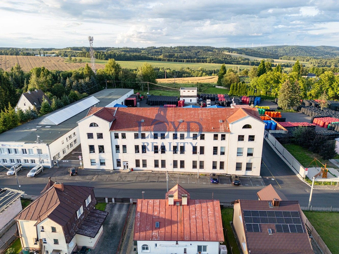 Výrobní prostory, Krajková, okres Sokolov, 2 796 m² - 2