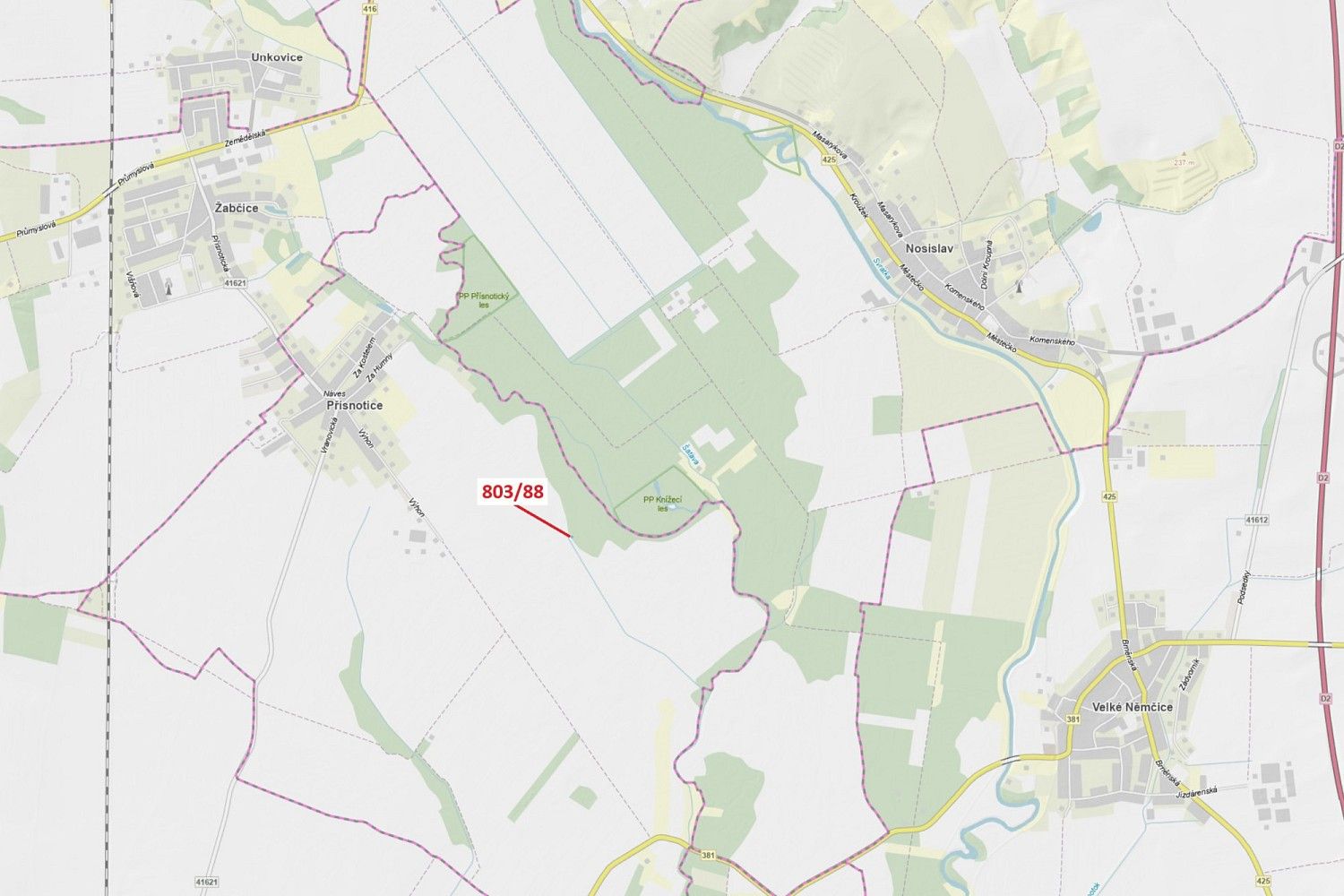 Lesy, Přísnotice, okres Brno-venkov, Jihomoravský kraj - 1