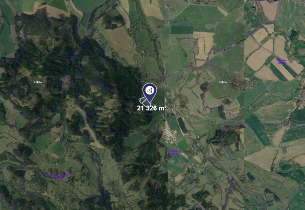 Zemědělské pozemky, Sedlec-Prčice, 21 326 m² - 2