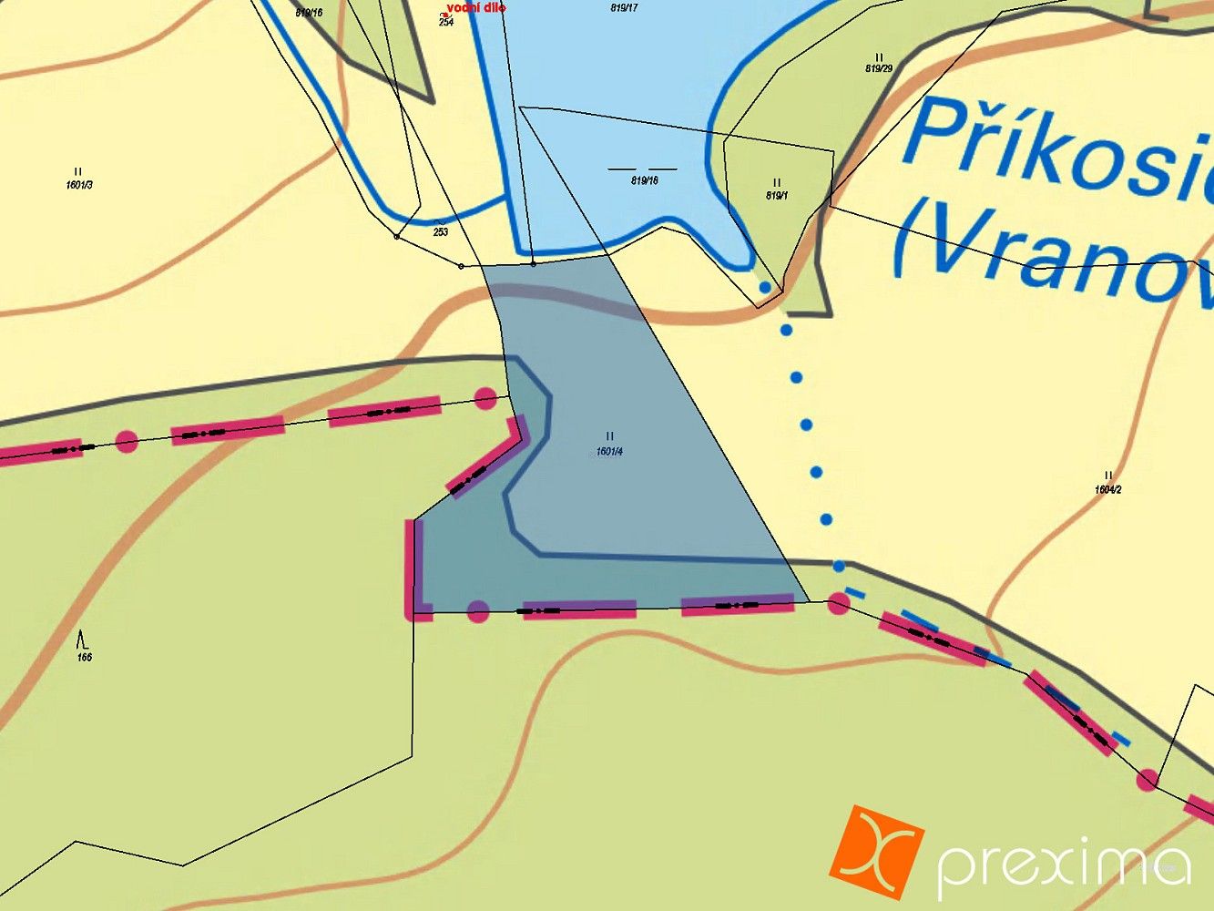 Pozemek · Příkosice, okres Rokycany, Plzeňský kraj - 3