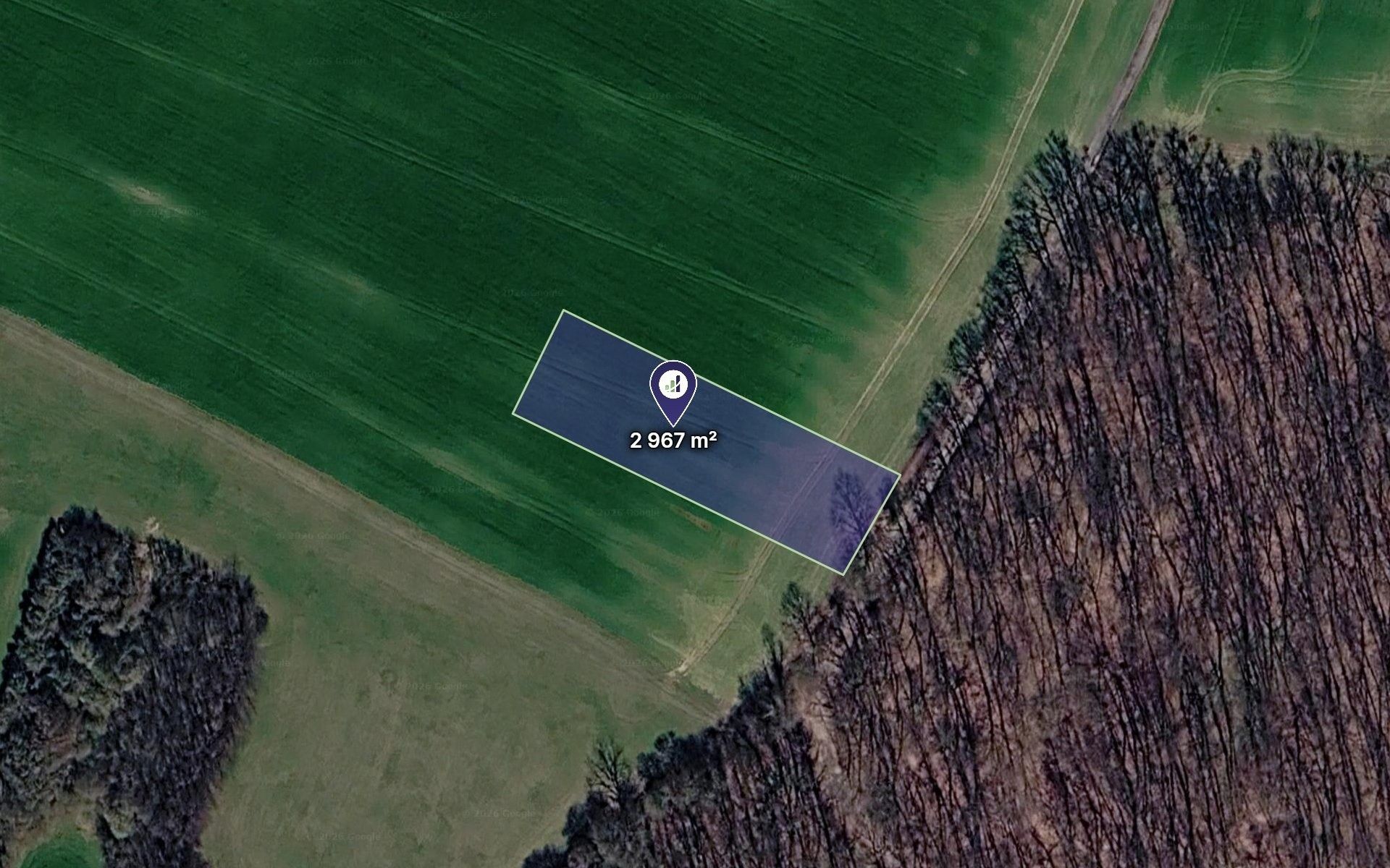 Prodej zemědělský pozemek - Semčice, 14 384 m² - 2
