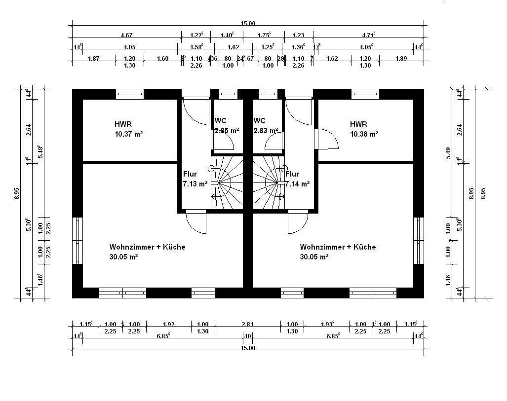 Rodinné domy, Hamburg OT Volksdorf Volksdorf Hamburg 22359, 100 m² - 2