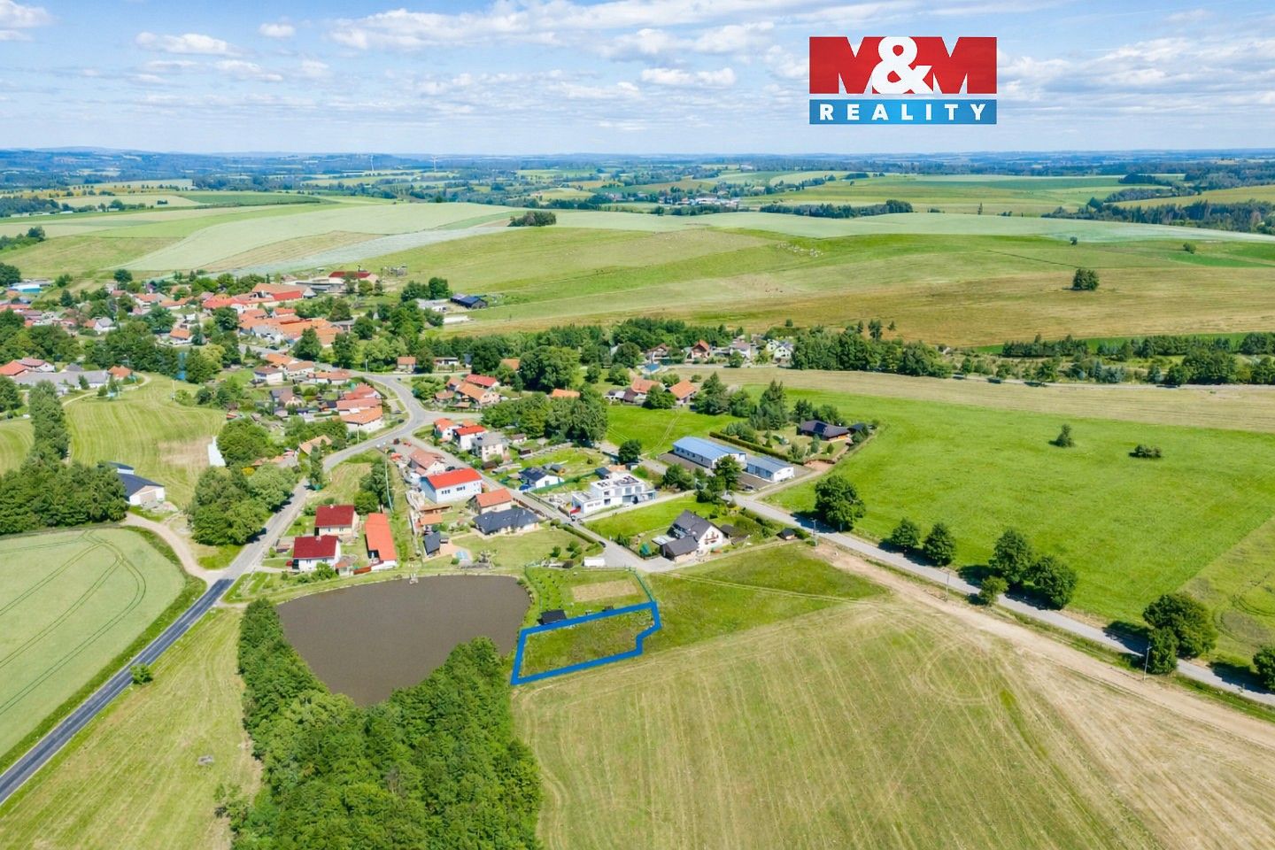 Pozemky pro bydlení, Záborná, okres Jihlava, Kraj Vysočina - 1