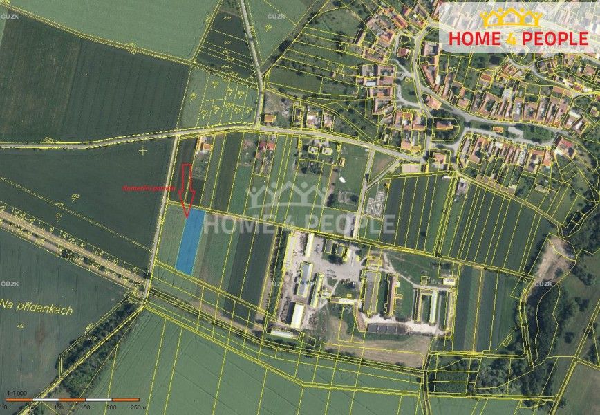 Komerční pozemky, Mašovice, 4 140 m²