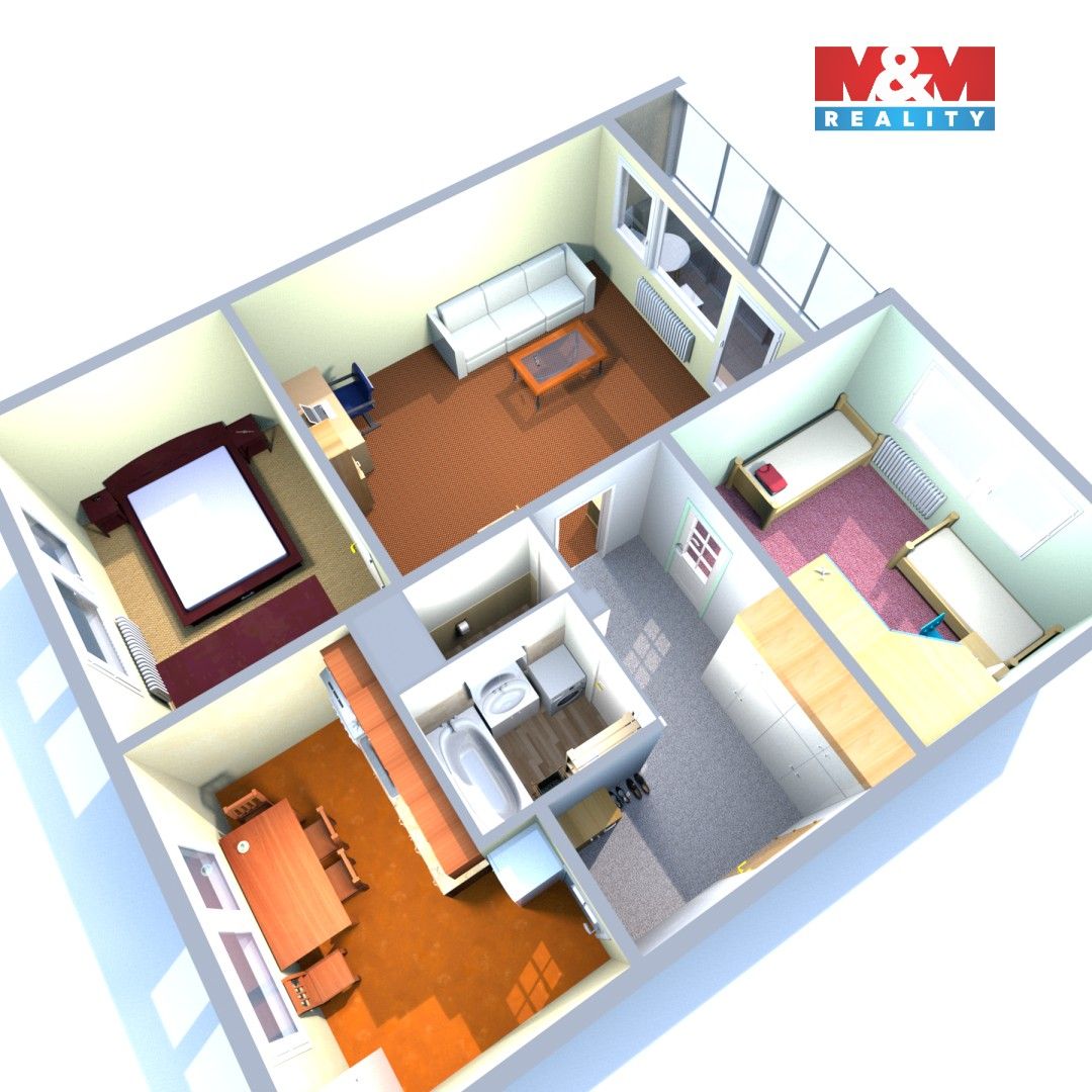 3+1, Jihlavská, Česká Lípa, 70 m² - 2