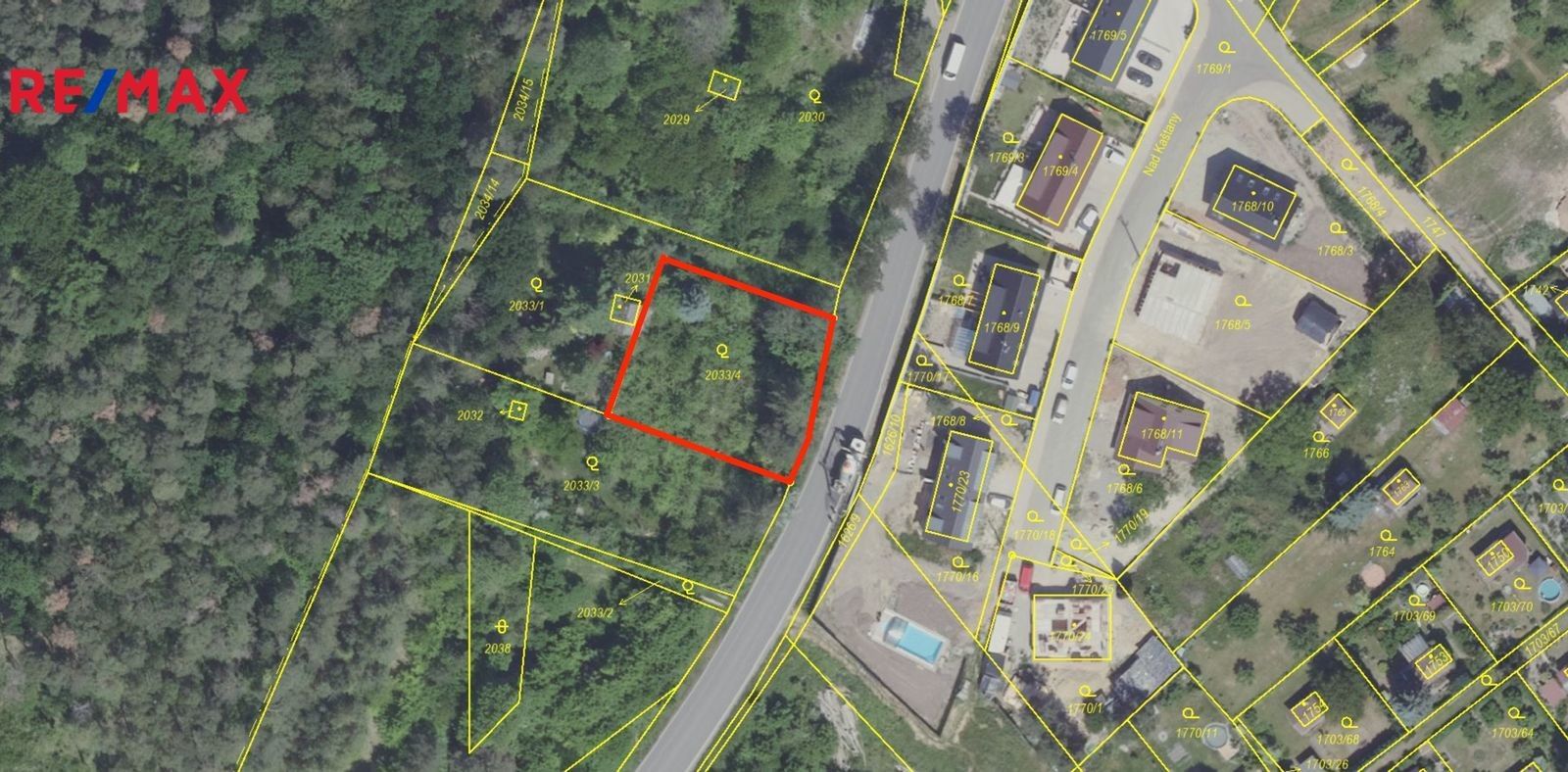 Prodej pozemek pro bydlení - Libušín, 825 m²