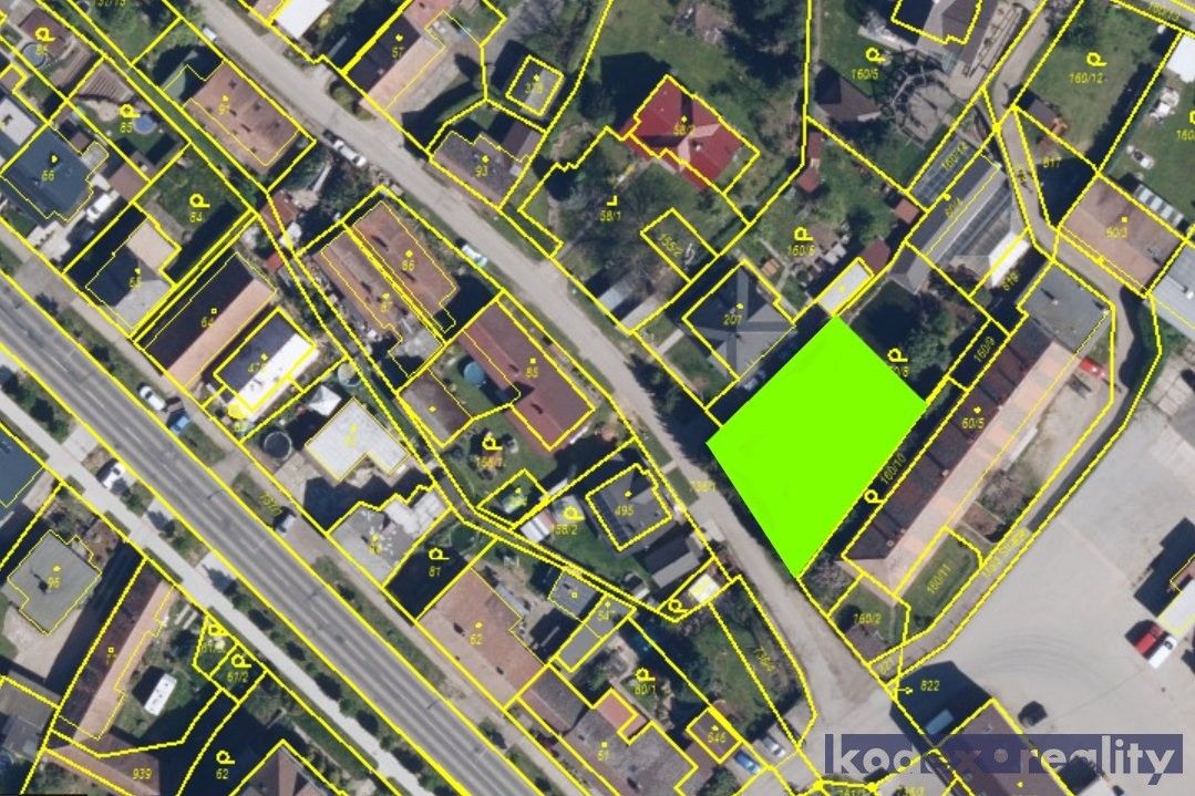 Pozemek pro bydlení, 599 m²