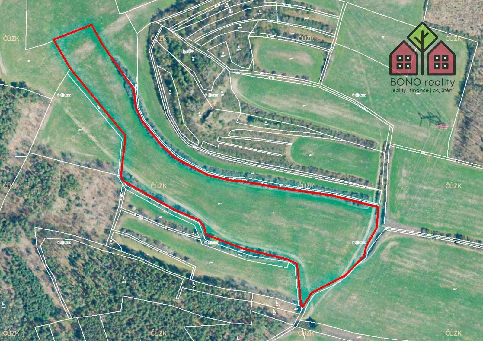 Zemědělský pozemek, 36 791 m²