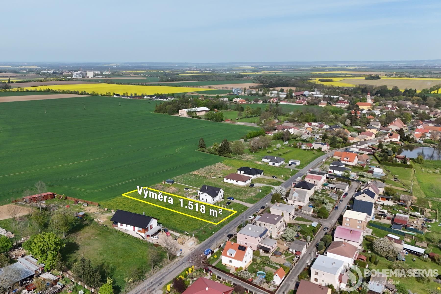 Prodej pozemek pro bydlení - Křesetice, 1 518 m²
