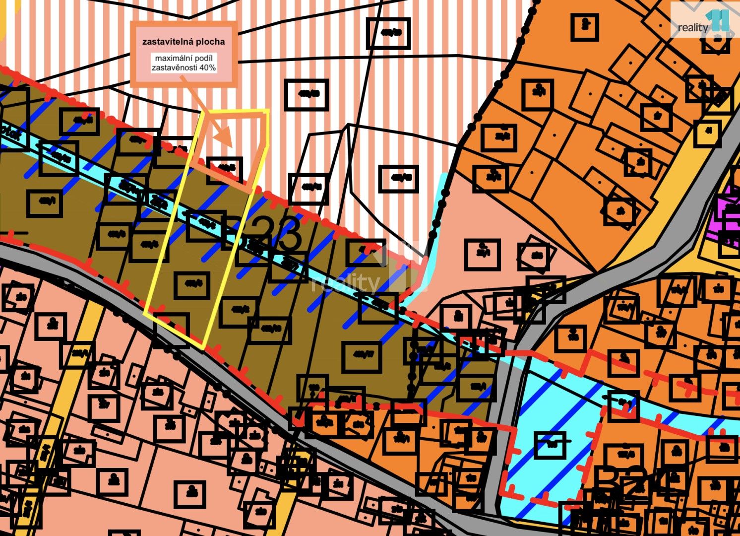 Prodej pozemek pro bydlení - Bušovice, 3 737 m²