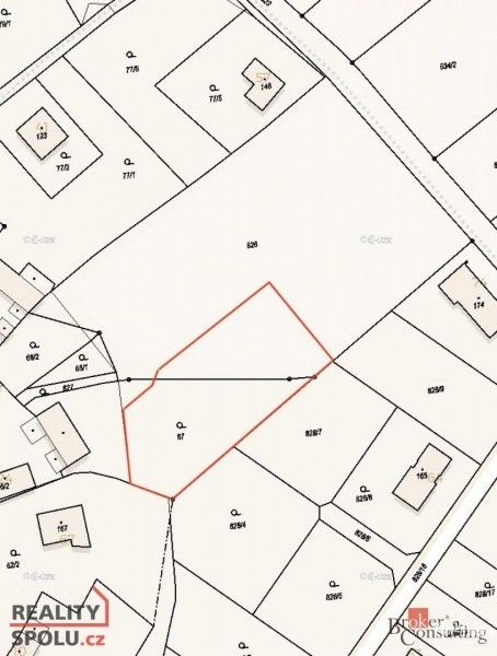 Pozemky pro bydlení, Křížkový Újezdec, 2 001 m²