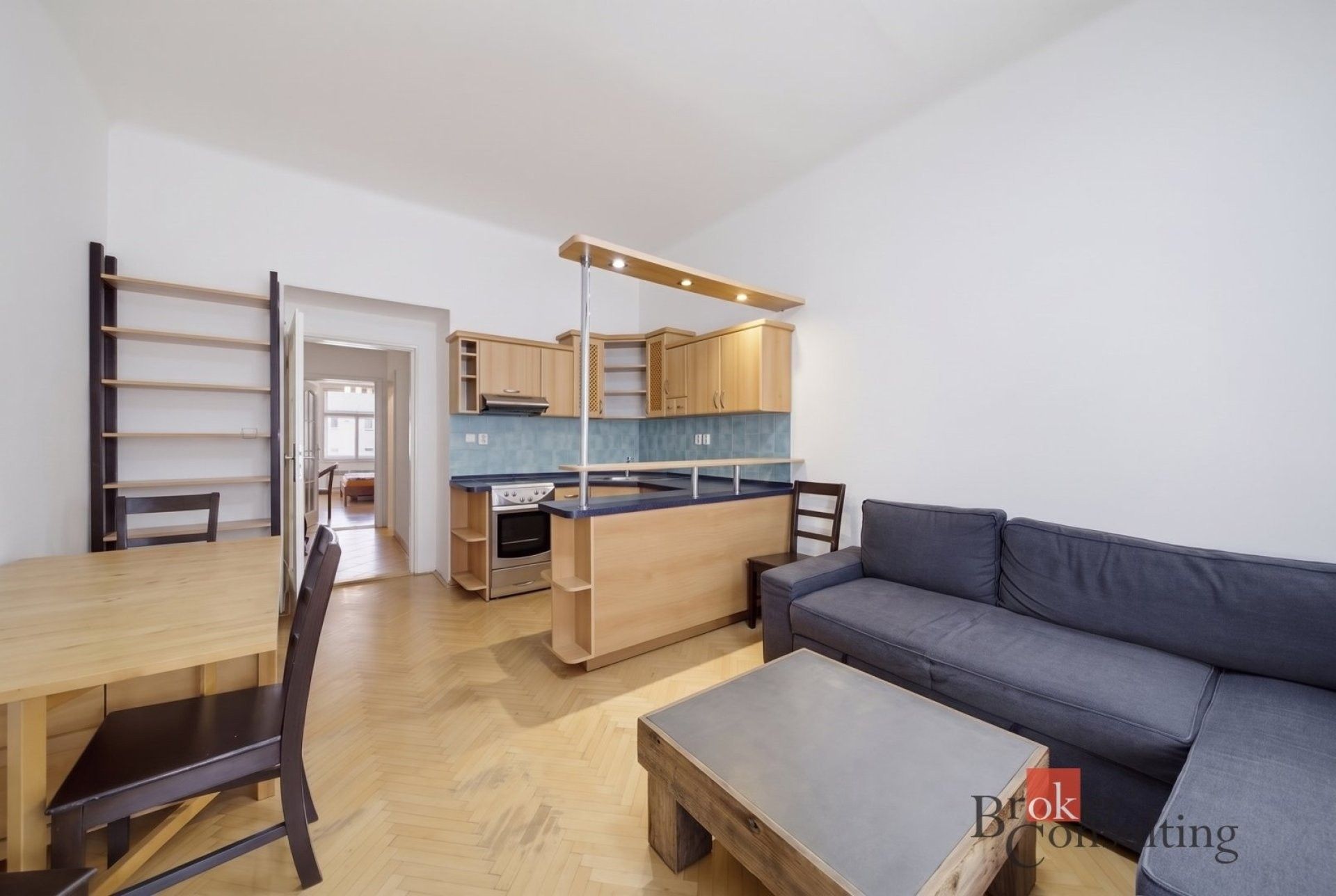 Byt 2+kk · 50 m² · Oldřichova, Praha - 4
