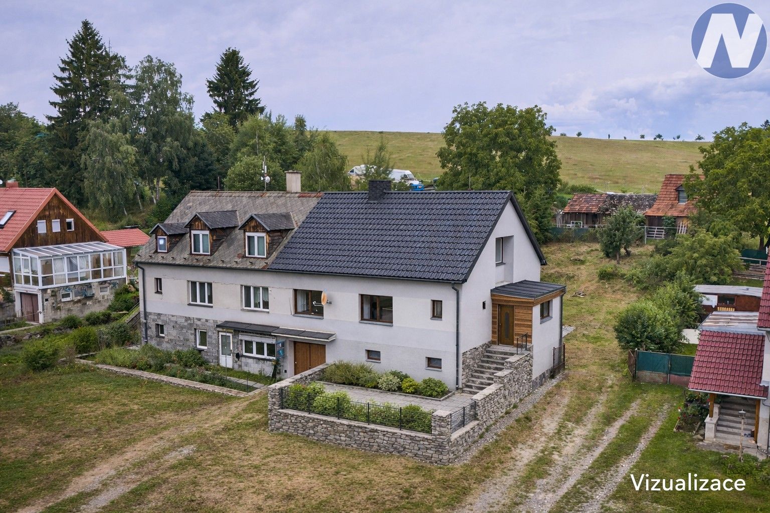 Rodinné domy, Malonty Meziříčí, 202 m² - 1