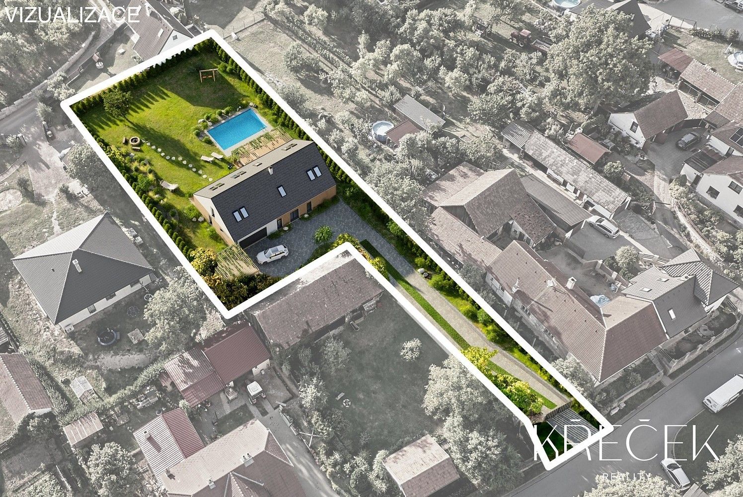 Pozemek pro bydlení, 1 792 m²