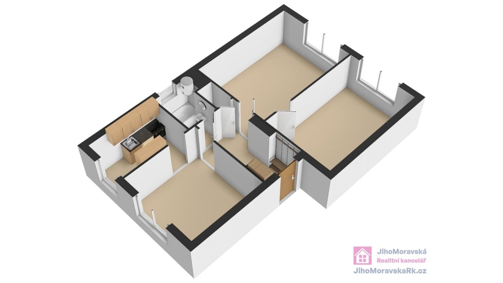 Byt 3+1 · 79 m² · Bořetice - 3