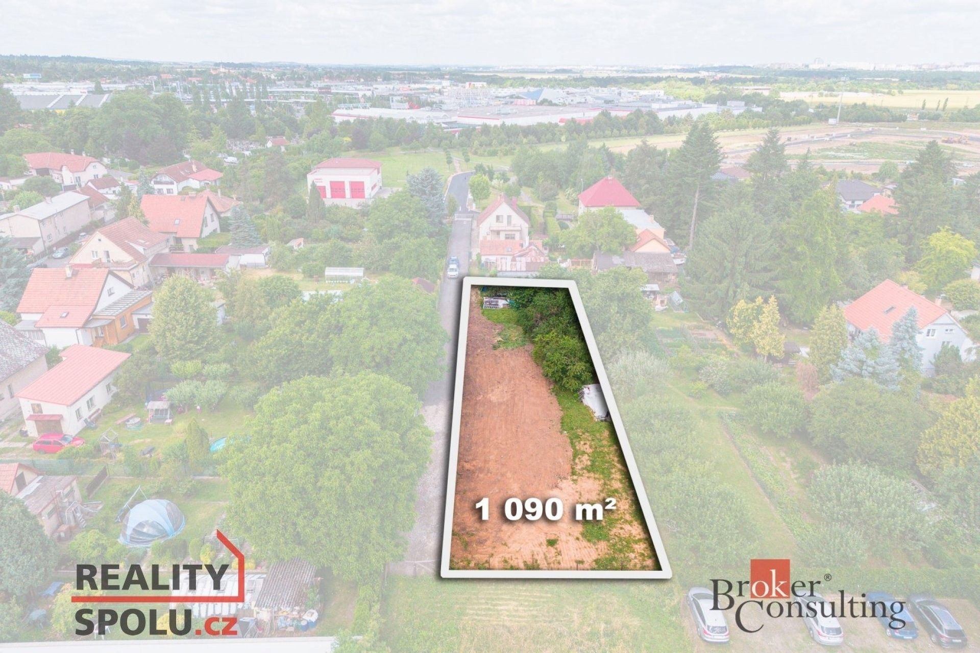 Pozemky pro bydlení, Čestlice, 1 090 m²