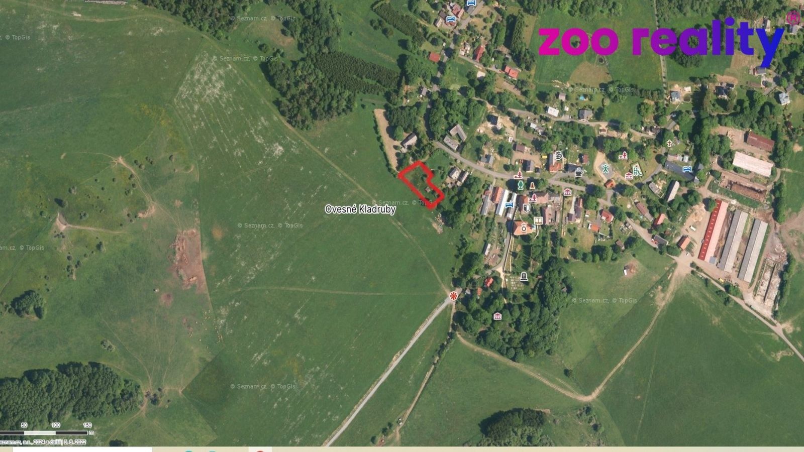 Prodej pozemek pro bydlení - Ovesné Kladruby, 1 m²