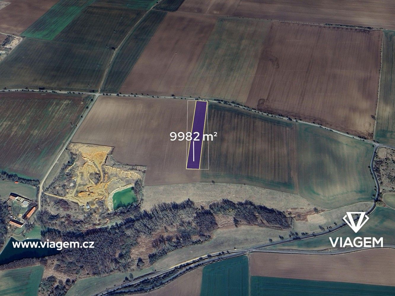 Zemědělské pozemky, Klášterní Skalice, okres Kolín, Středočeský kraj - 1