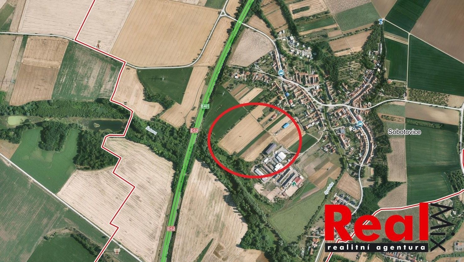 Prodej komerční pozemek - Sobotovice, 3 064 m²