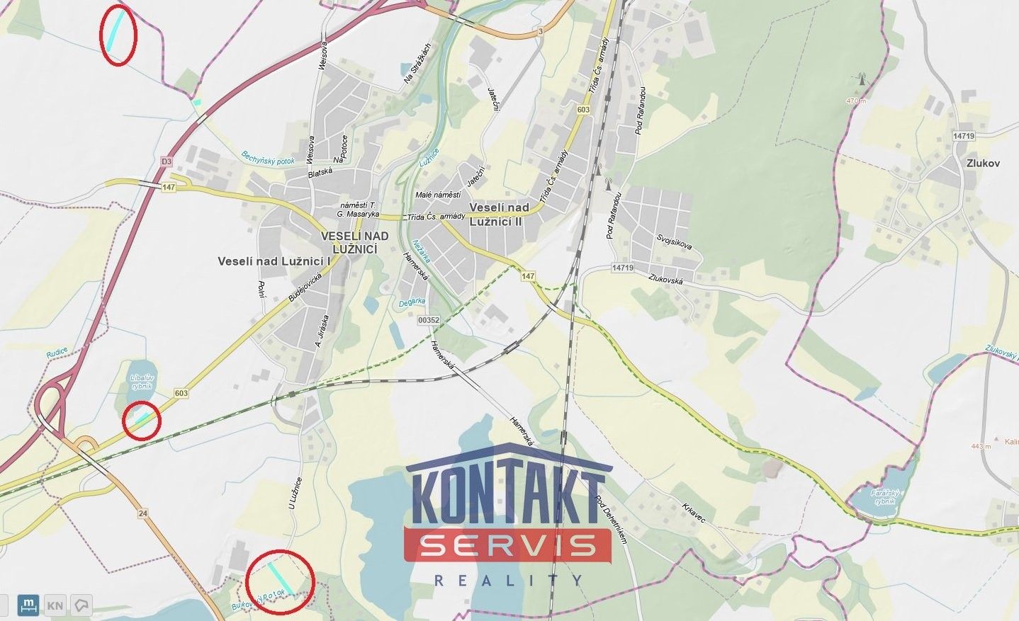 Prodej zemědělský pozemek - Veselí nad Lužnicí