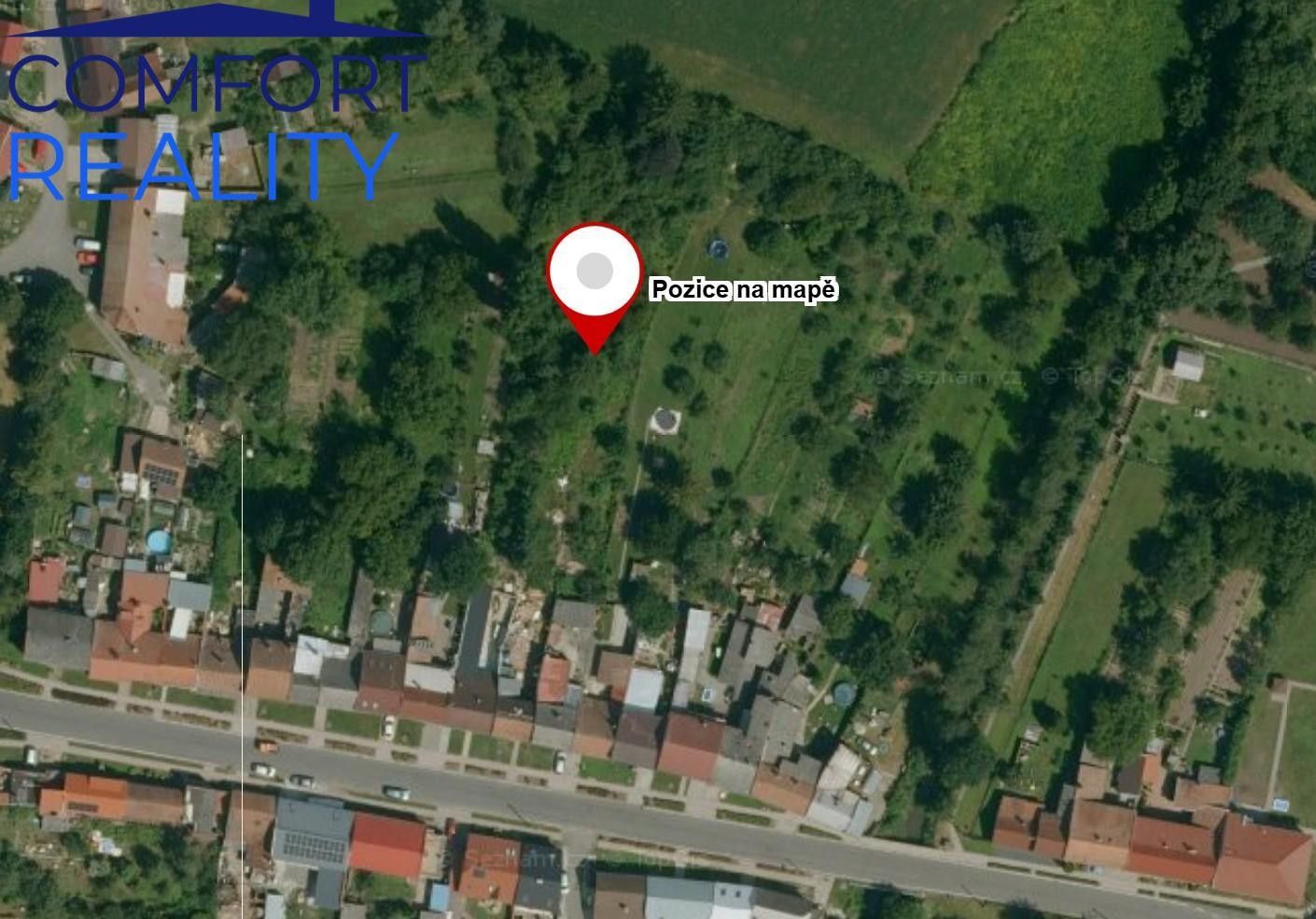 Prodej zahrada - Víceměřice, 1 622 m²