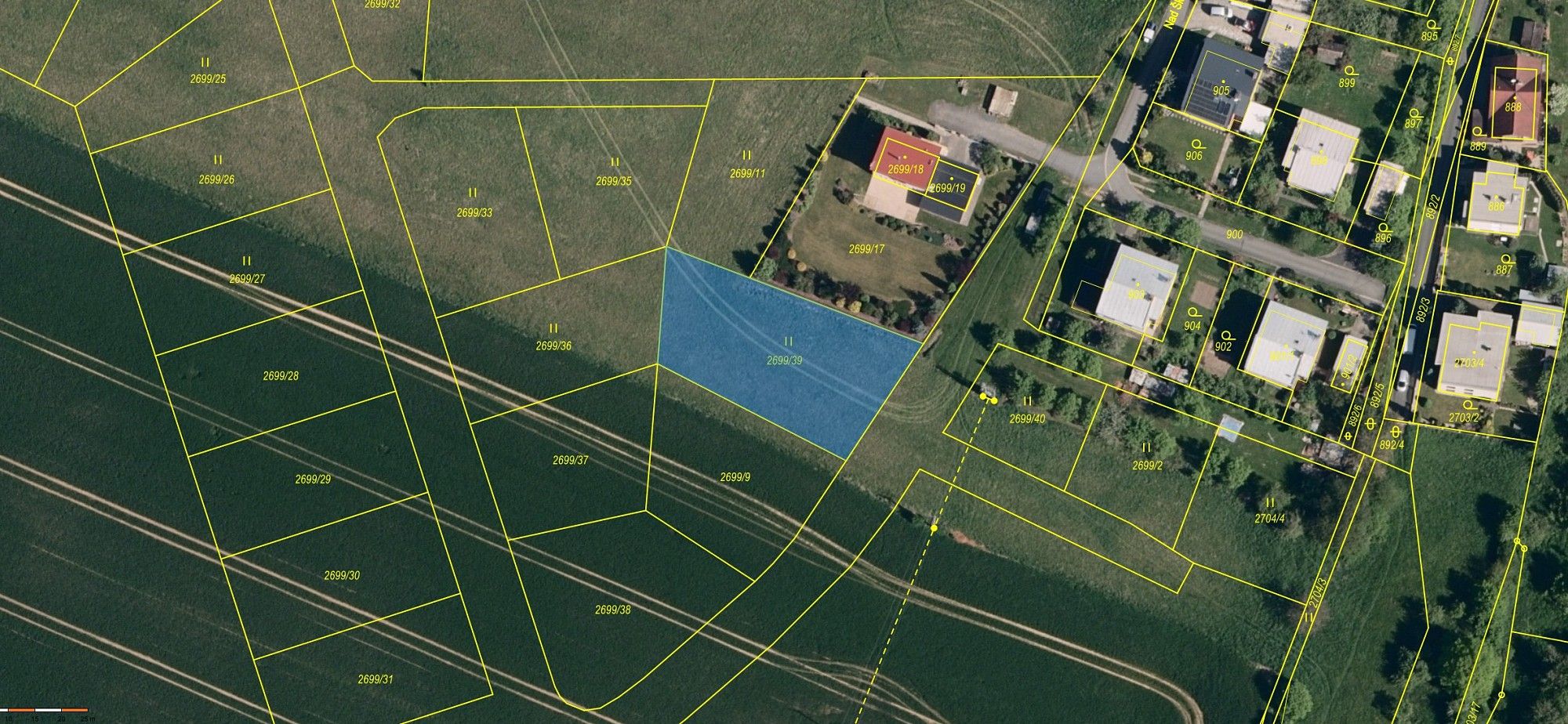 Prodej pozemek pro bydlení - Želechovice nad Dřevnicí, okres Zlín, Zlínský kraj - 2