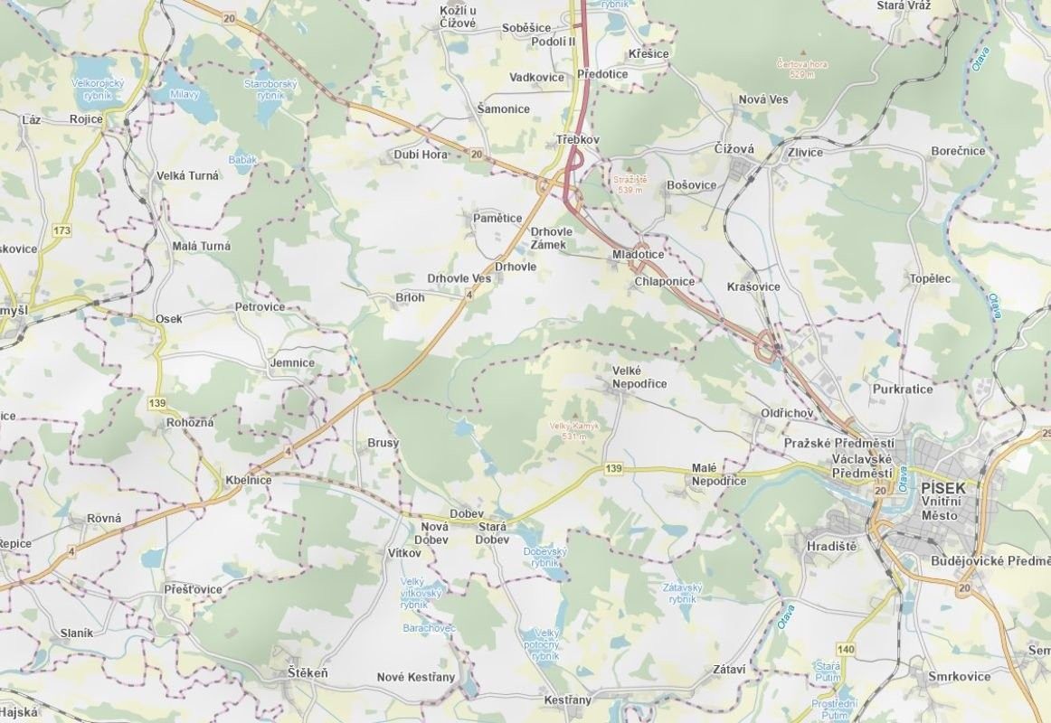 Louka, Přešťovice – pohled 3