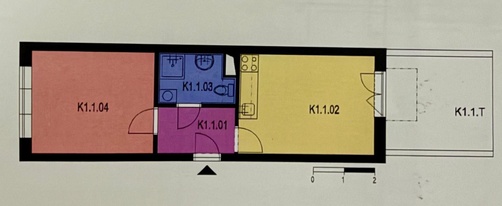 Byt 2+kk · 45 m² · Václava Rady, Praha - Zbraslav - 3
