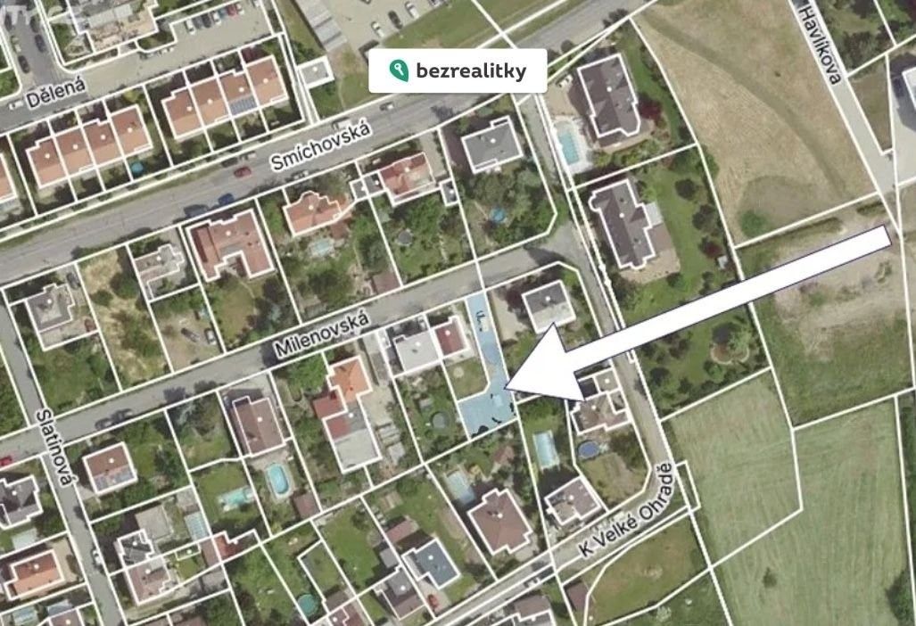 Prodej pozemek pro bydlení - Milenovská, Praha