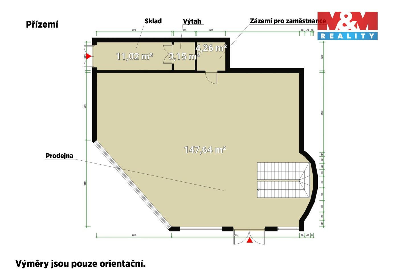 Obchodní prostory · 598 m² · Zbrojnická, Plzeň - 3
